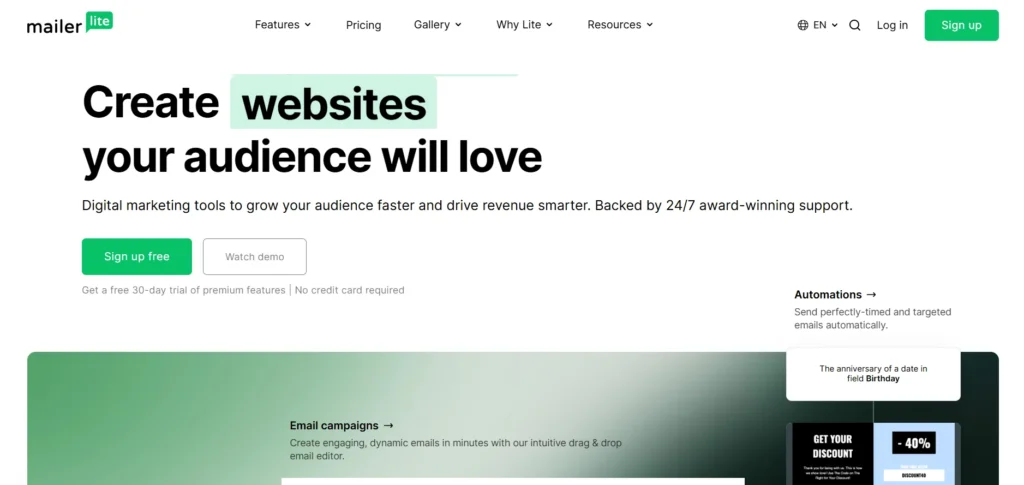 Email Marketing Platform for Nonprofits - MailerLite