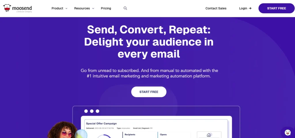 Email Marketing Platform for Nonprofits - Moosend