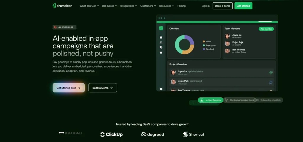 Userpilot Alternative – Chameleon