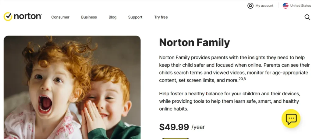 Parental Control Software - Norton Family