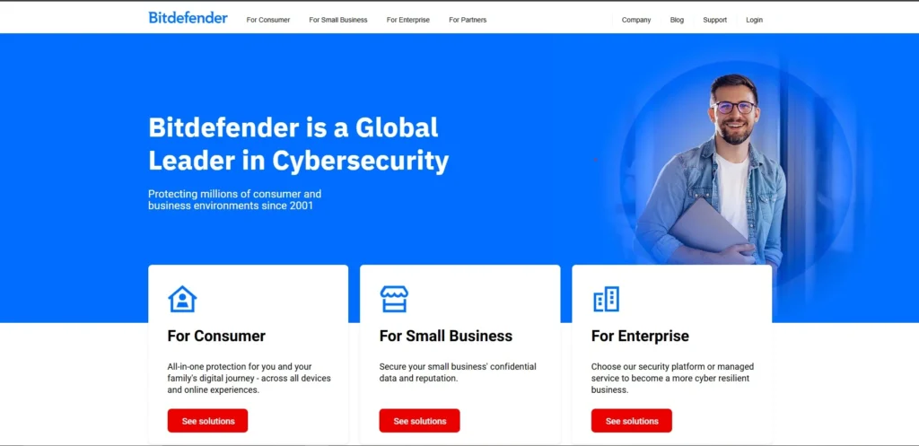 Antivirus Tool for Laptop - Bitdefender Antivirus Plus