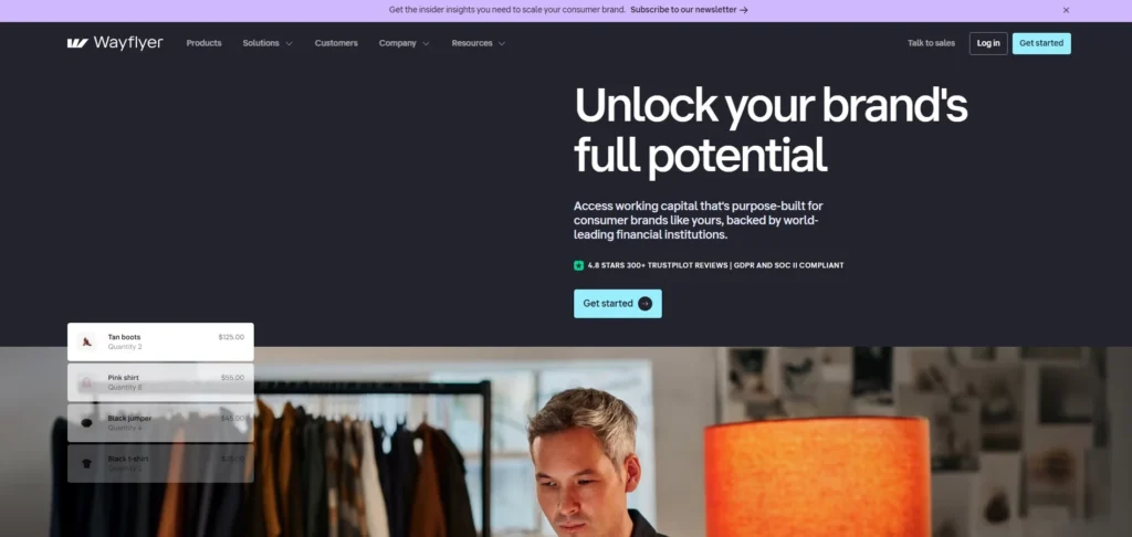 Best Payability Alternative– Wayflyer