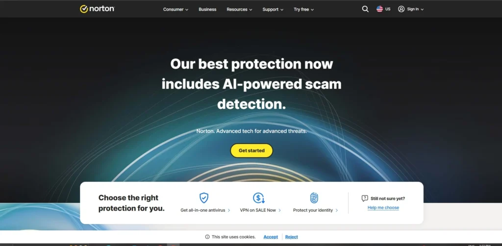 Antivirus Tool for Laptop - Norton 360