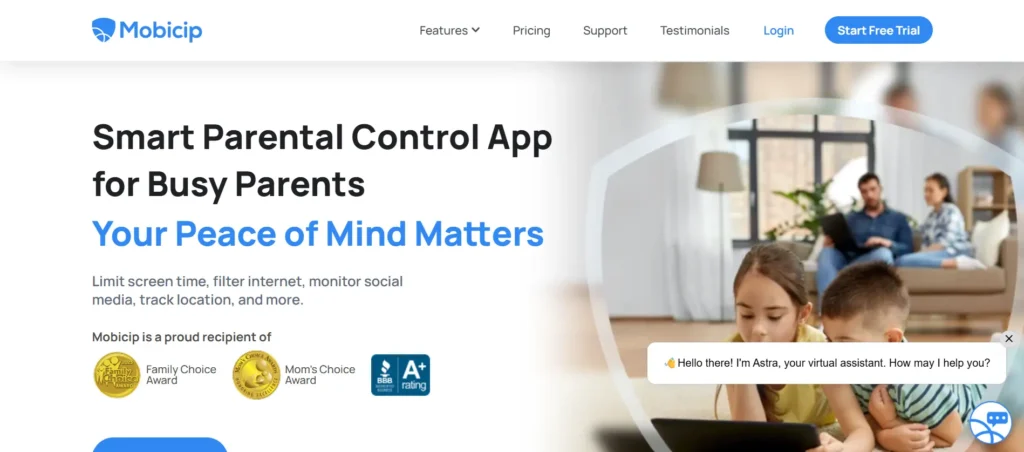 Parental Control Software - Mobicip