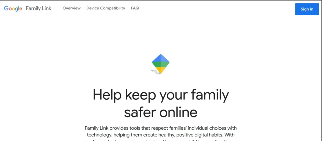 Parental Control Software - Google Family Link