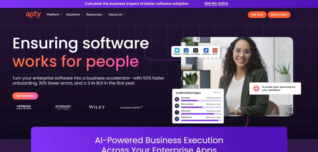 Userpilot Alternative – Apty
