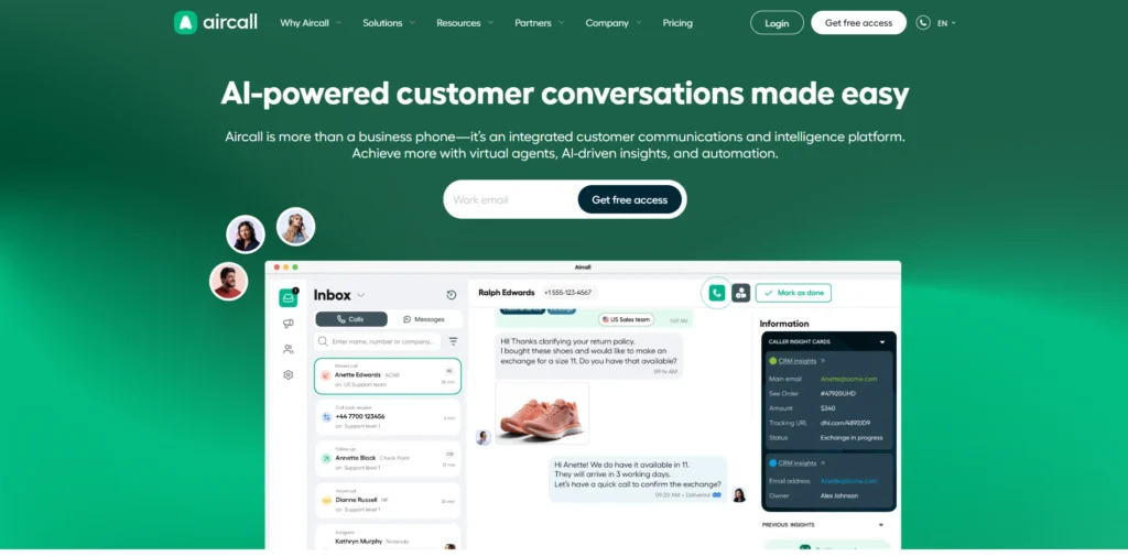 Ringover Alternative - Aircall.io, Inc.