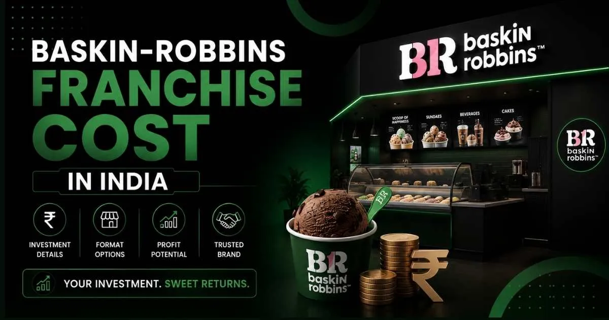 Baskin-Robbins Franchise Cost in India