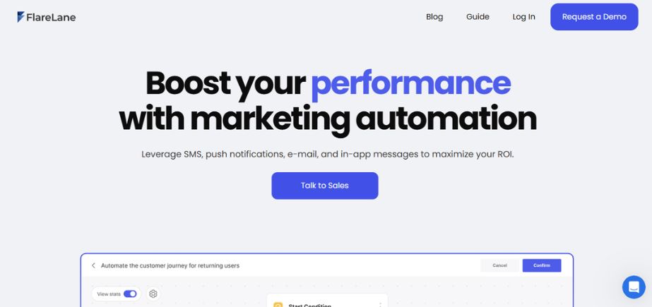 Best Customer Engagement Platforms - FlareLane