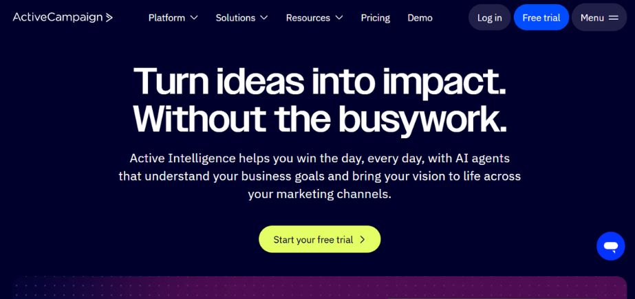 Best Customer Engagement Platforms - activecampaign