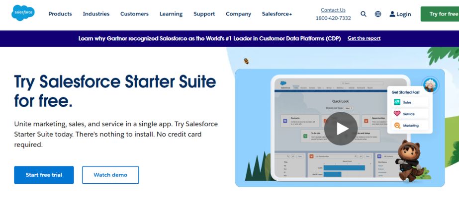 Best Customer Engagement Platforms - salesforce