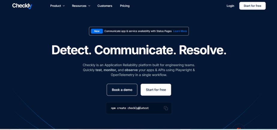 Best Synthetic Monitoring Tools - checkly