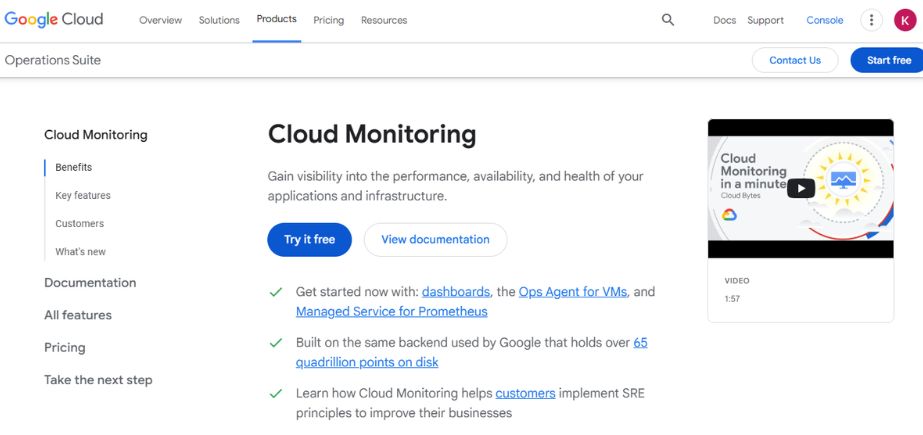 Best Synthetic Monitoring Tools - google cloud