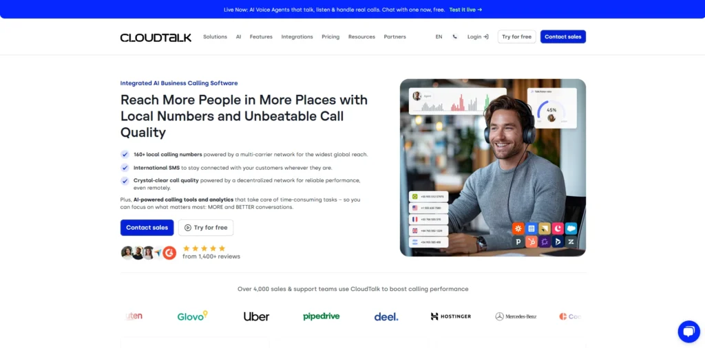 Ringover Alternative - CloudTalk