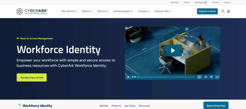 JumpCloud Alternative - CyberArk Workforce Identity
