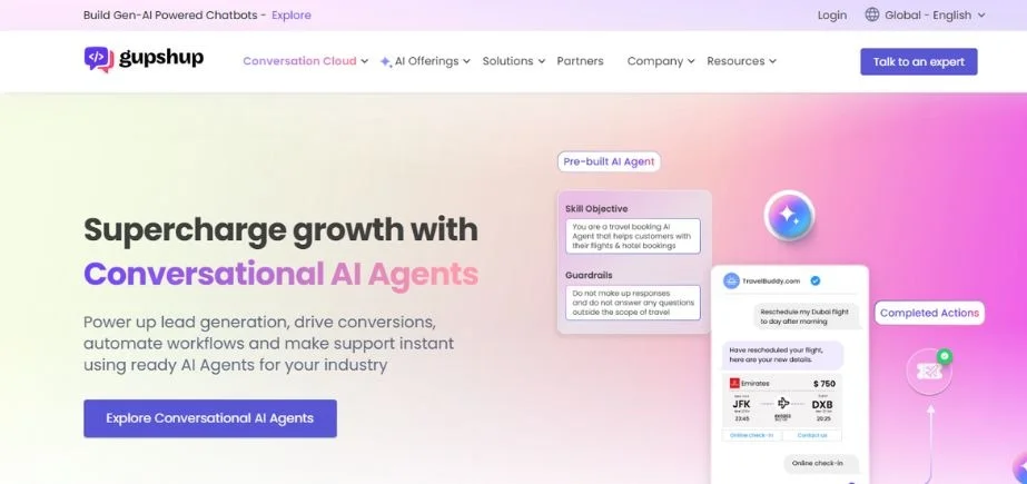 Customer Engagement Platform-Gupshup