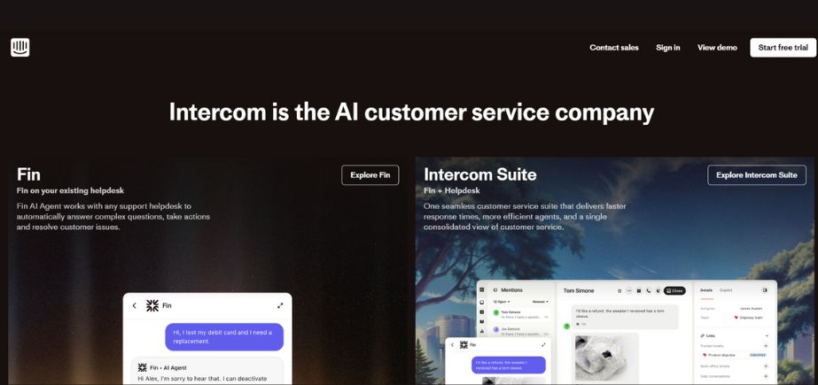 Help Desk Software - Intercom