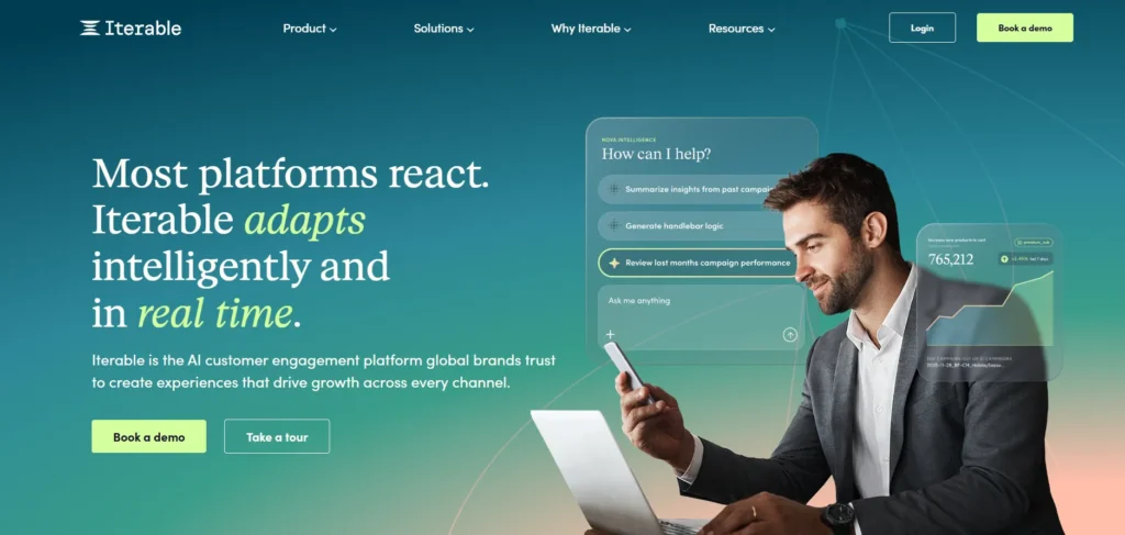  Customer Engagement Platform-Ite‍r‍able