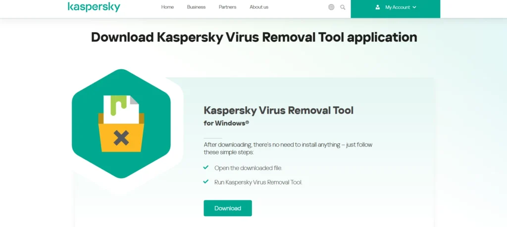 Malware Removal Tool - Kaspersky Virus Removal tool