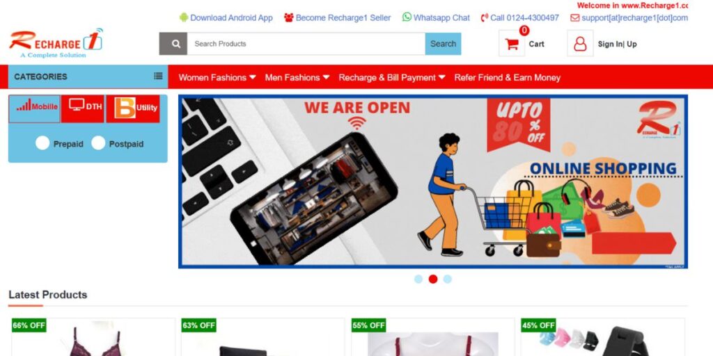 Mobile Recharge Commission Apps