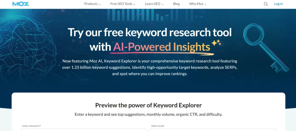 Keyword Research Tool - Moz