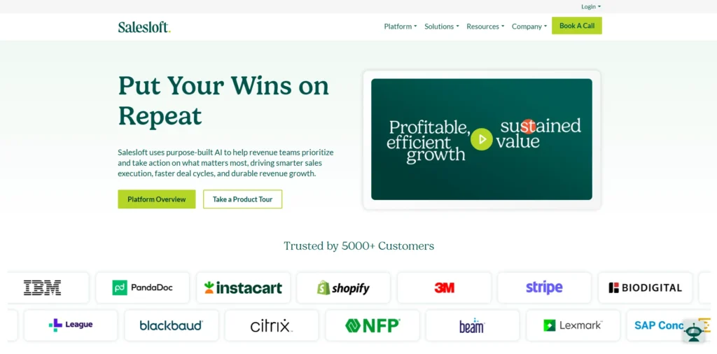 Email Tracking Tool - SalesLoft