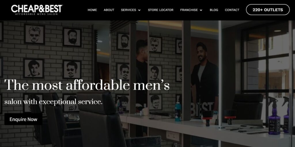 Salon Franchise in India