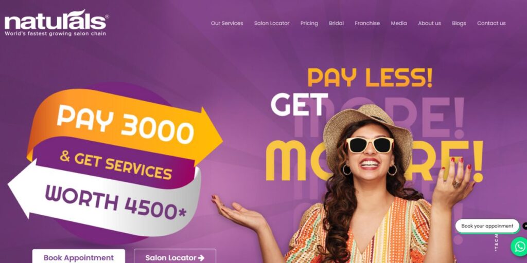 Salon Franchise in India