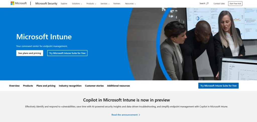 Automox Alternative - Microsoft Intune