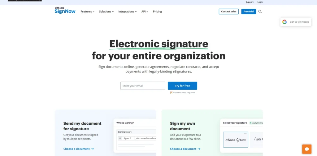 Juro Alternative - SignNow