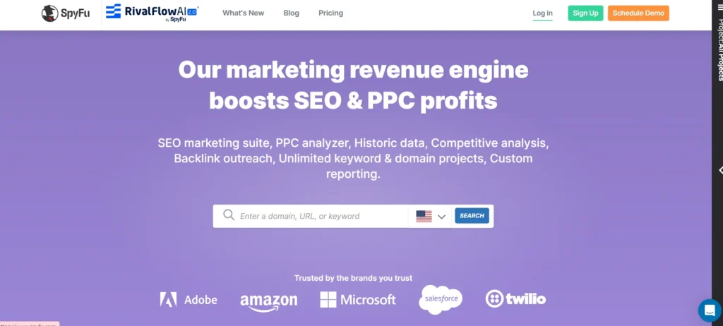 Keyword Research Tool - SpyFu