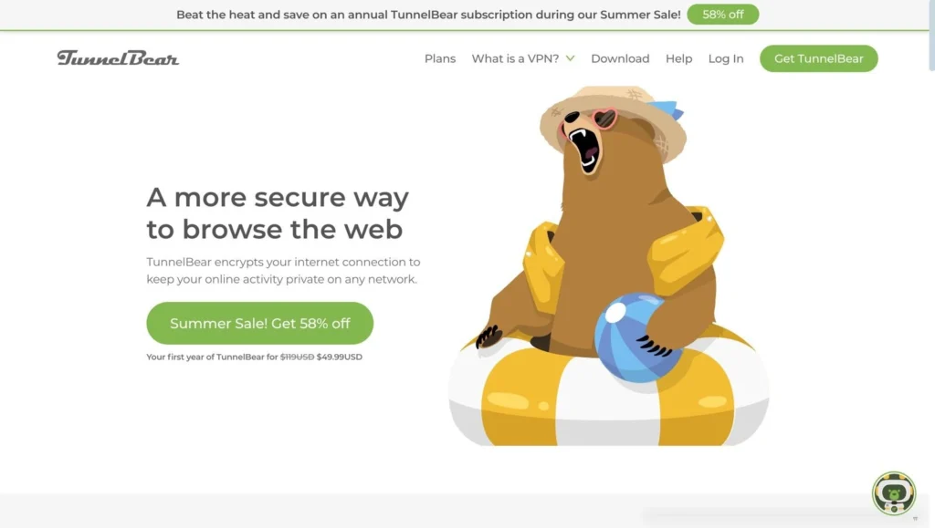 VPN For Mac - TunnelBear