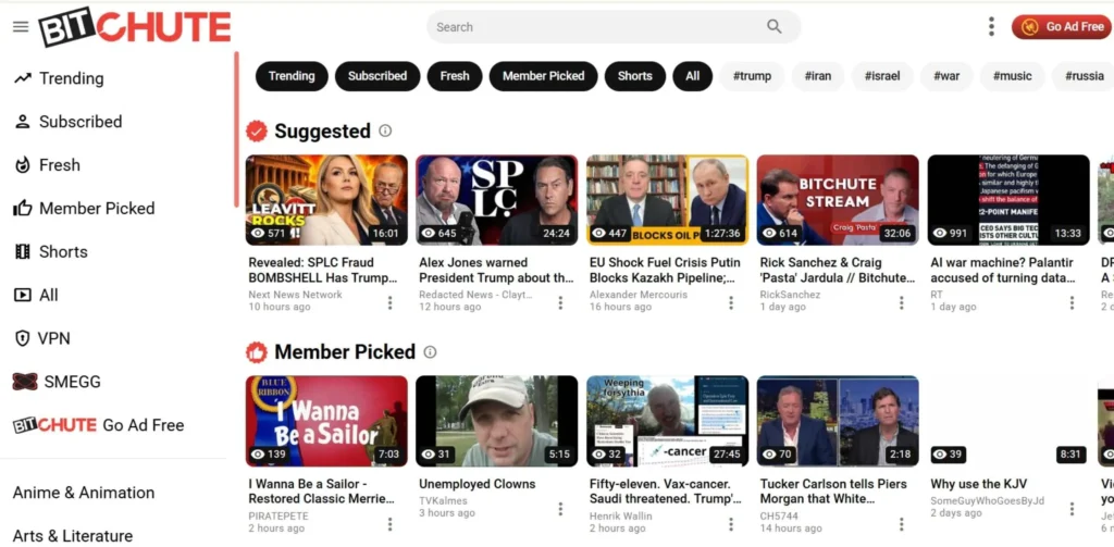 YouTube alternatives