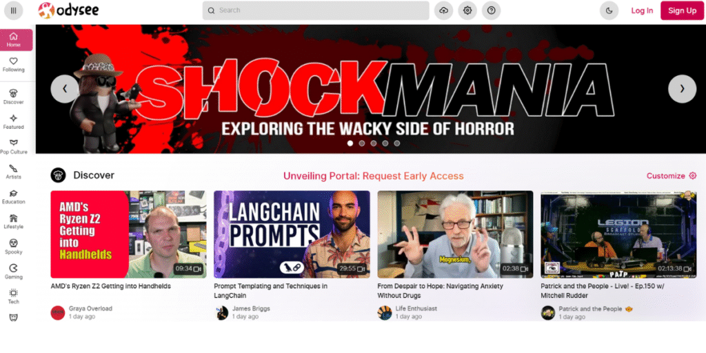 YouTube alternatives