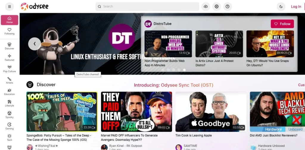 YouTube alternatives