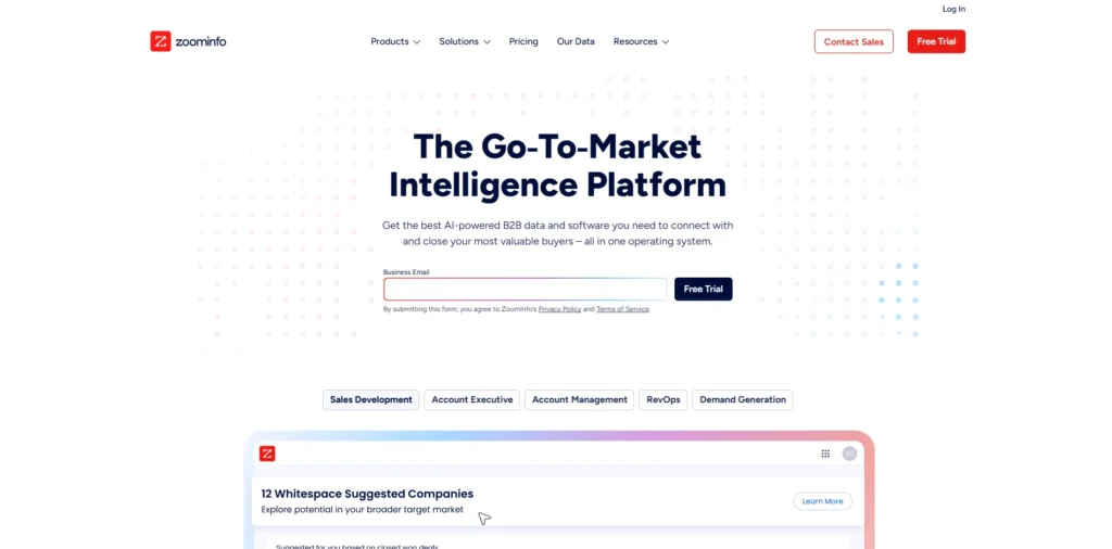 Email Tracking Tool - ZoomInfo Sales
