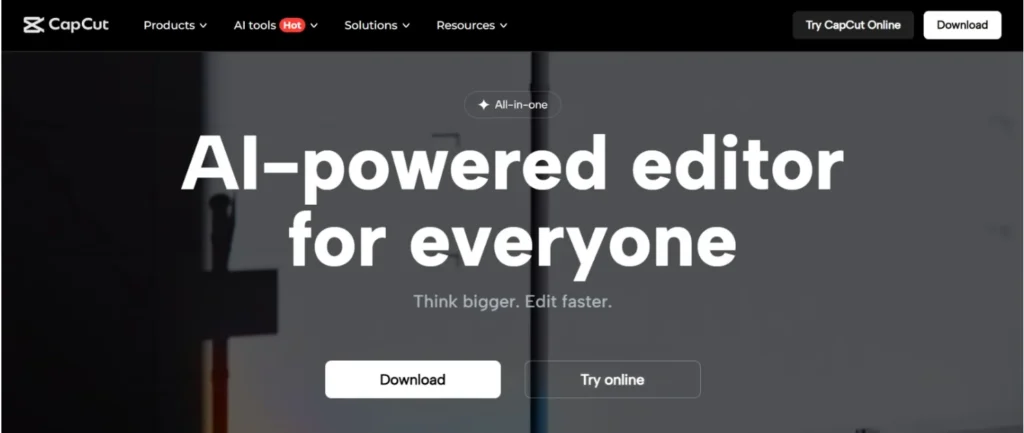 Mobile Video Editing App -CapCut