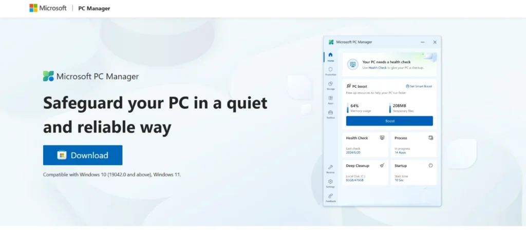 Microsoft PC Manager