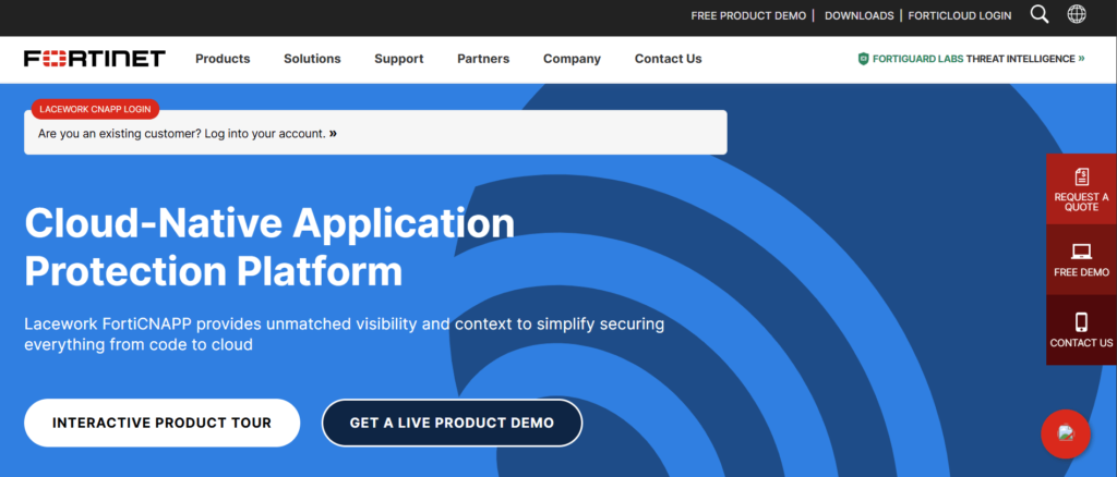 CSPM Tool - Fortinet FortiCNP