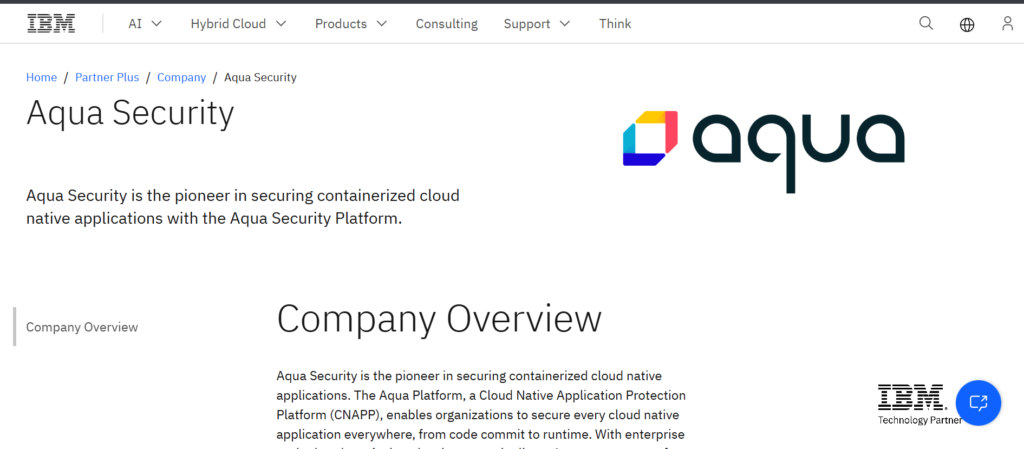 CSPM Tool - Aqua Security CSPM