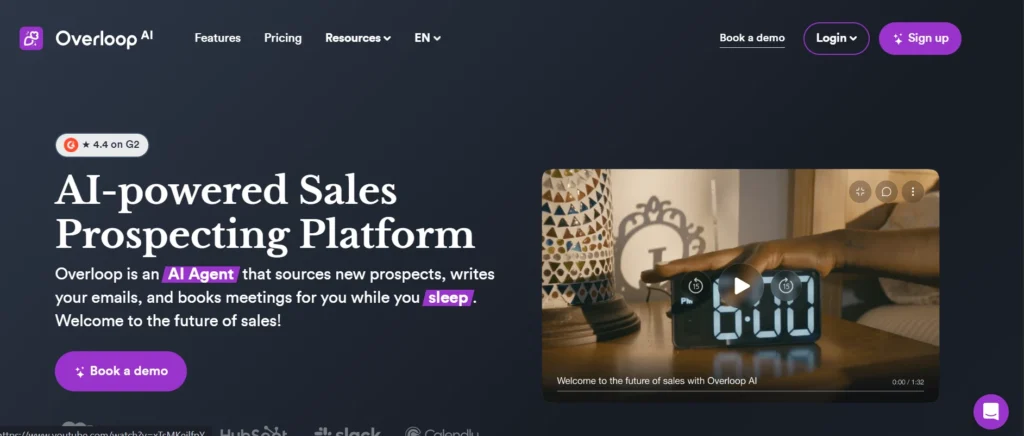 Snovio Alternative – Prospect.io (Overloop)