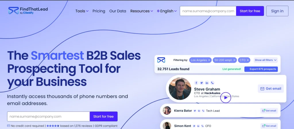 Snovio Alternative – FindThatLead