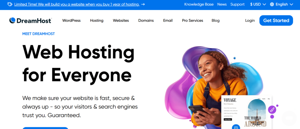 Drupal Hosting Provider – DreamHost