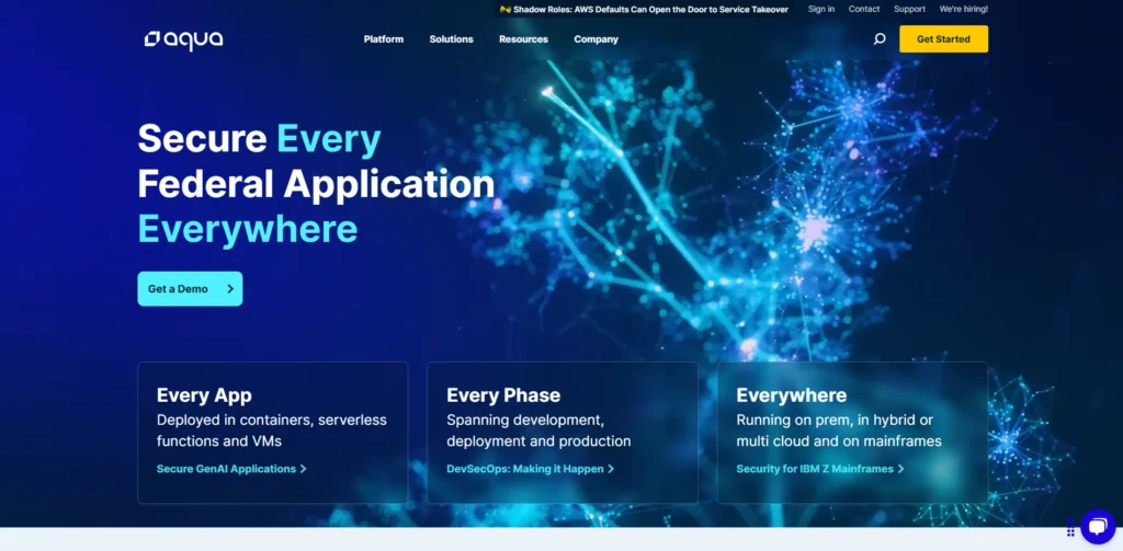 Cloud Workload Protection Platform - Aqua Security