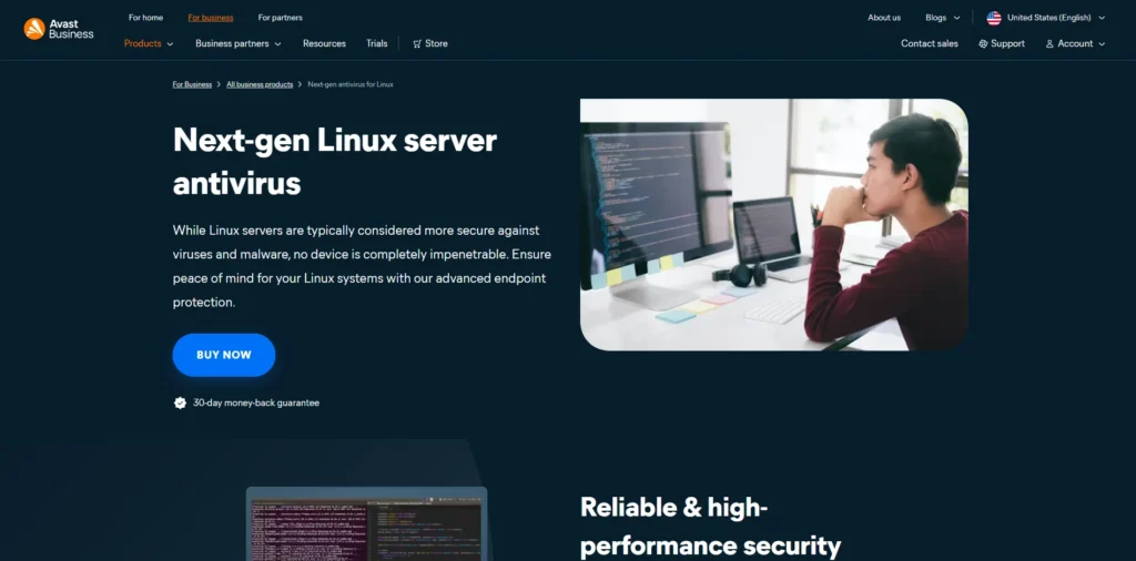 Antivirus for Linux - Avast Core Security Linux