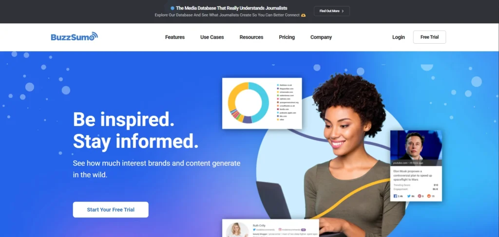 Backlink Analysis Tool - BuzzSumo