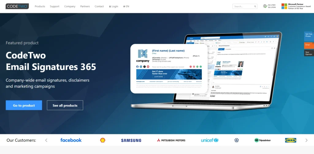 Email Signature Software - CodeTwo Email Signatures for Microsoft 365