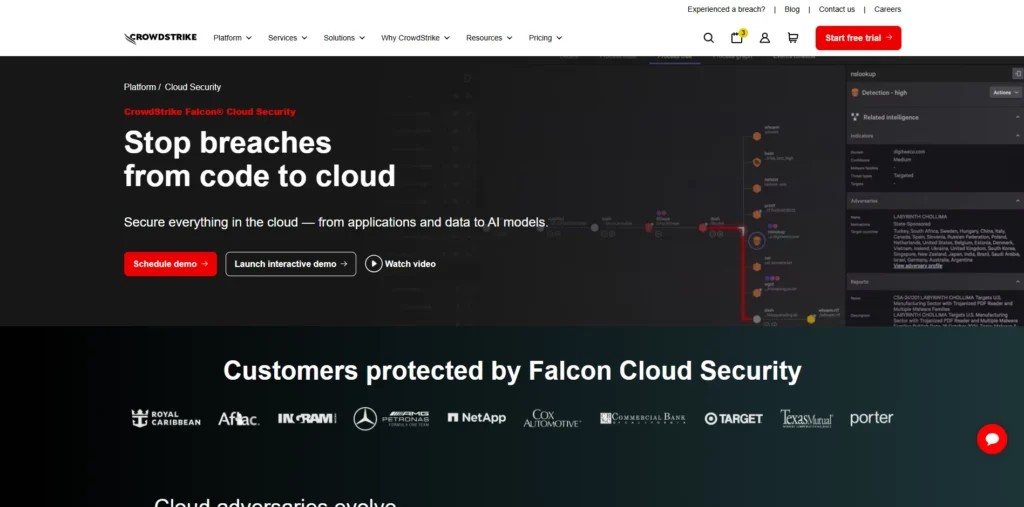 Cloud Workload Protection Platform - CrowdStrike Falcon Cloud Workload Protection