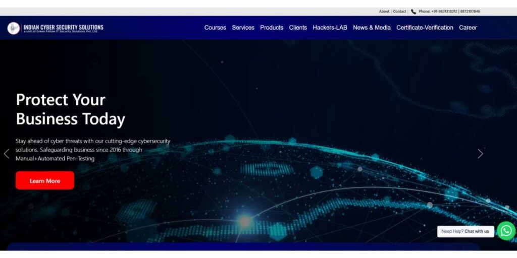 Cybersecurity Companies in India