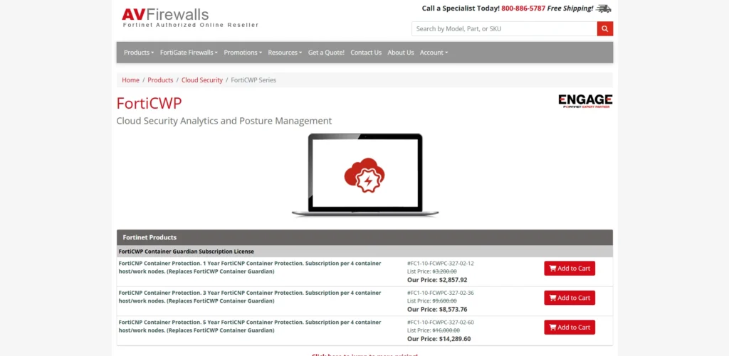 Cloud Workload Protection Platform - Fortinet FortiCWP